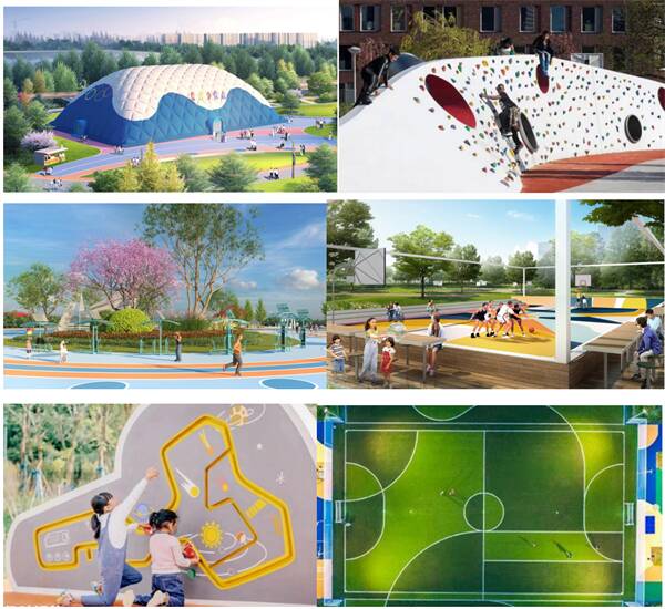 东营将再添一座体育公园利津县凤鸣智慧体育公园即将完工(图2)