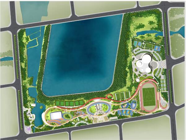 东营将再添一座体育公园利津县凤鸣智慧体育公园即将完工