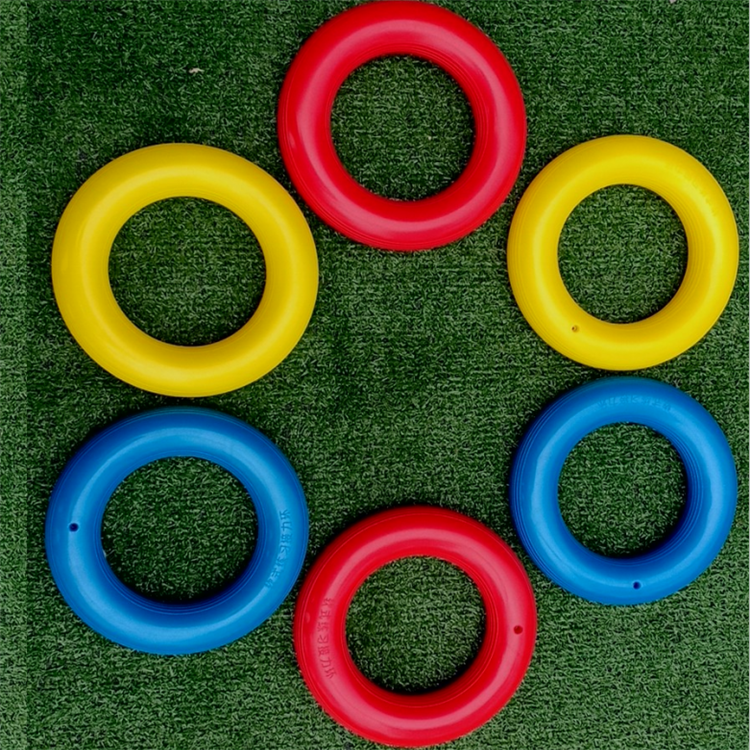 软式器材厂家-体育器材达标软式接力环-田径比赛接力环泰昌体育供应(图2)