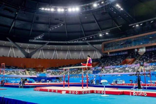 器材来自法国、全面对标奥运会……这完美体育场十五运测试赛氛围拉满