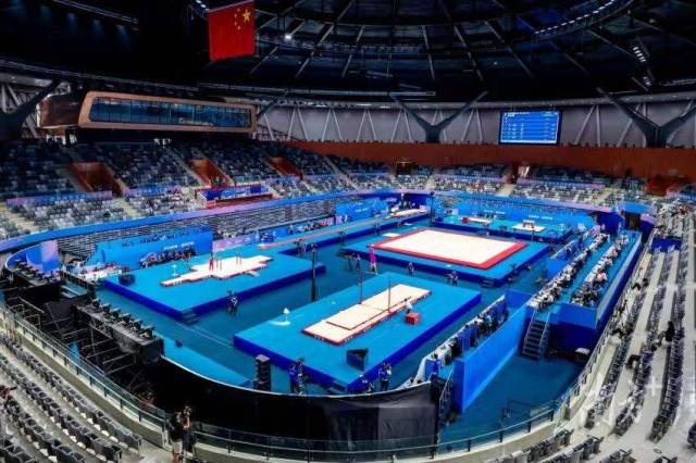 器材来自法国、全面对标奥运会……这完美体育场十五运测试赛氛围拉满(图2)
