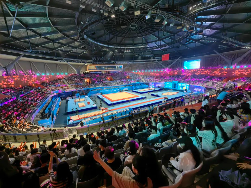 完美体育2024年全国体操锦标赛在肇庆揭幕