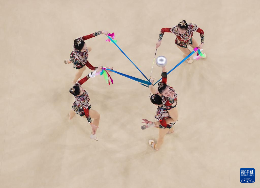 巴黎奥运会丨艺术体操——集体全能：中国队夺冠(图7)