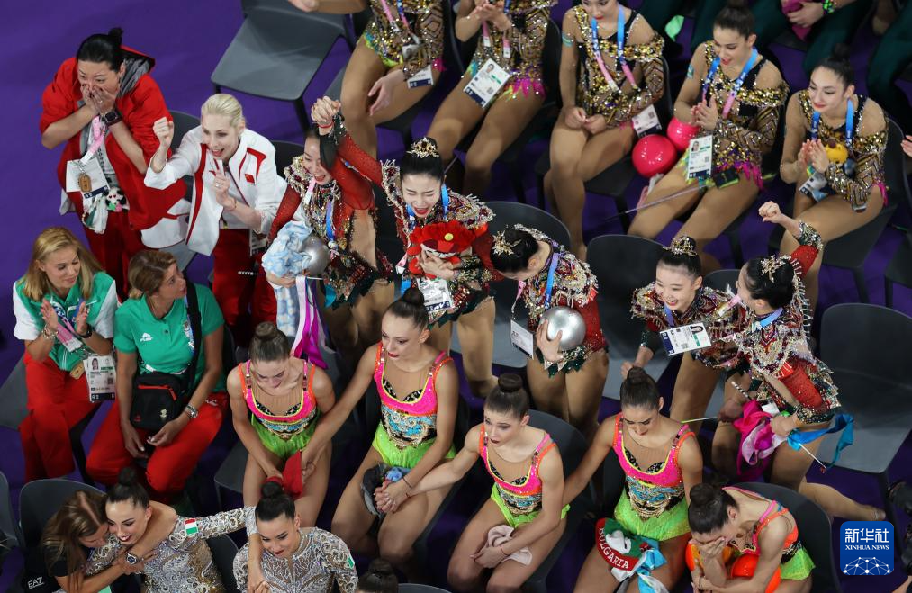 巴黎奥运会丨艺术体操——集体全能：中国队夺冠(图9)