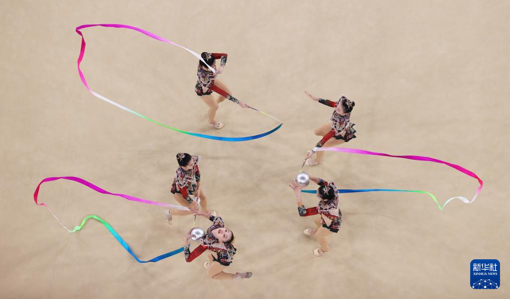 巴黎奥运会丨艺术体操——集体全能：中国队夺冠(图11)