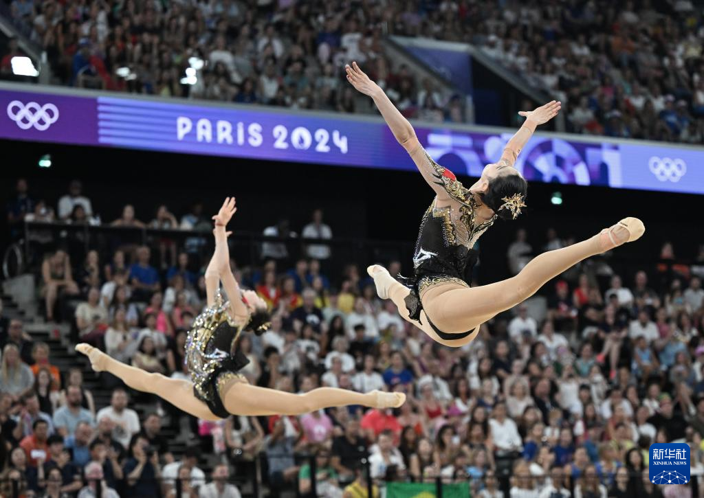 巴黎奥运会丨艺术体操——集体全能：中国队夺冠(图15)
