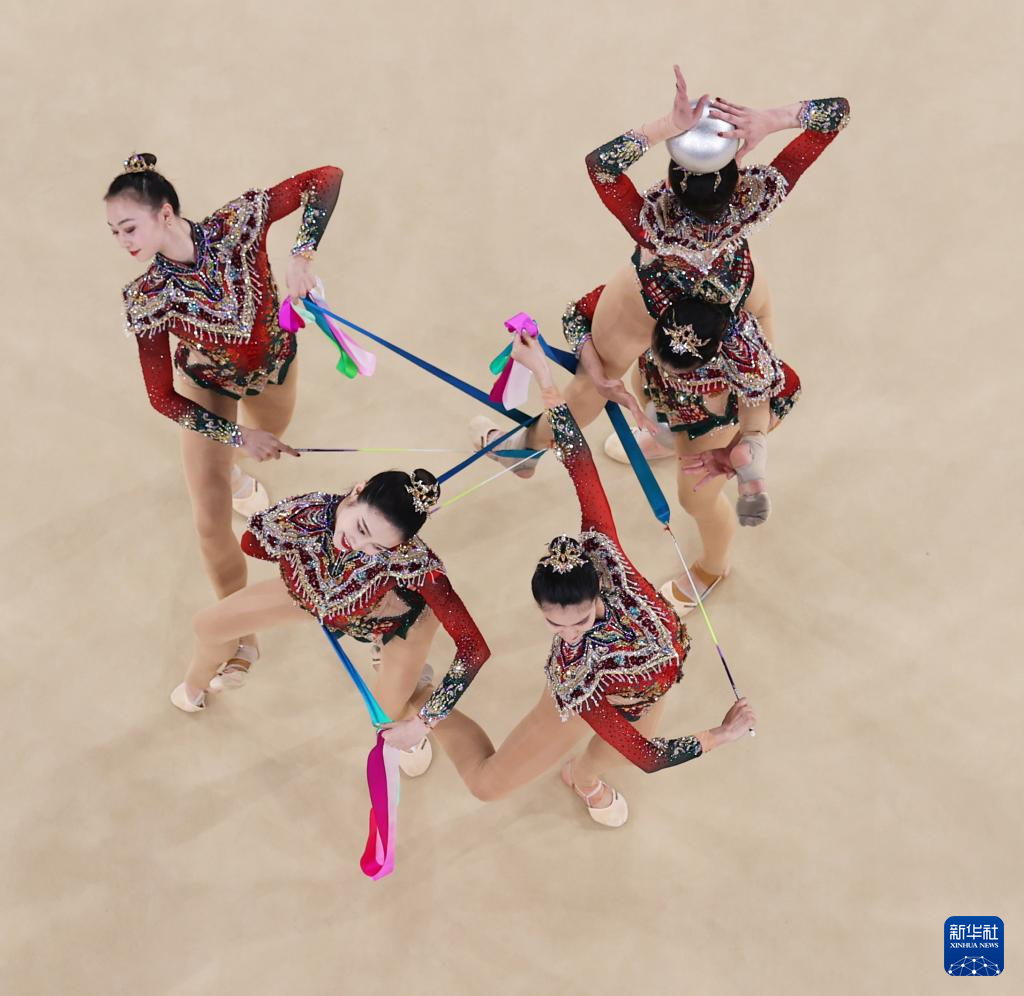 巴黎奥运会丨艺术体操——集体全能：中国队夺冠(图17)
