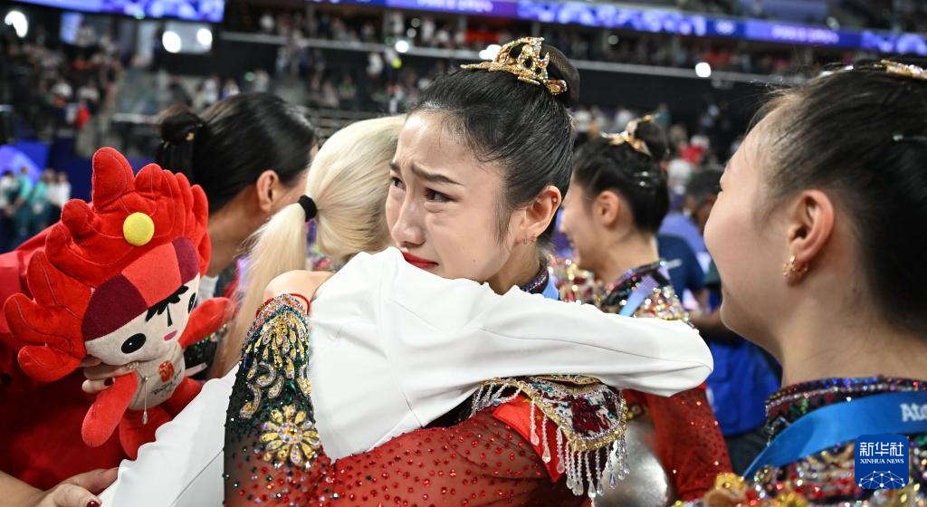 巴黎奥运会丨艺术体操——集体全能：中国队夺冠(图18)