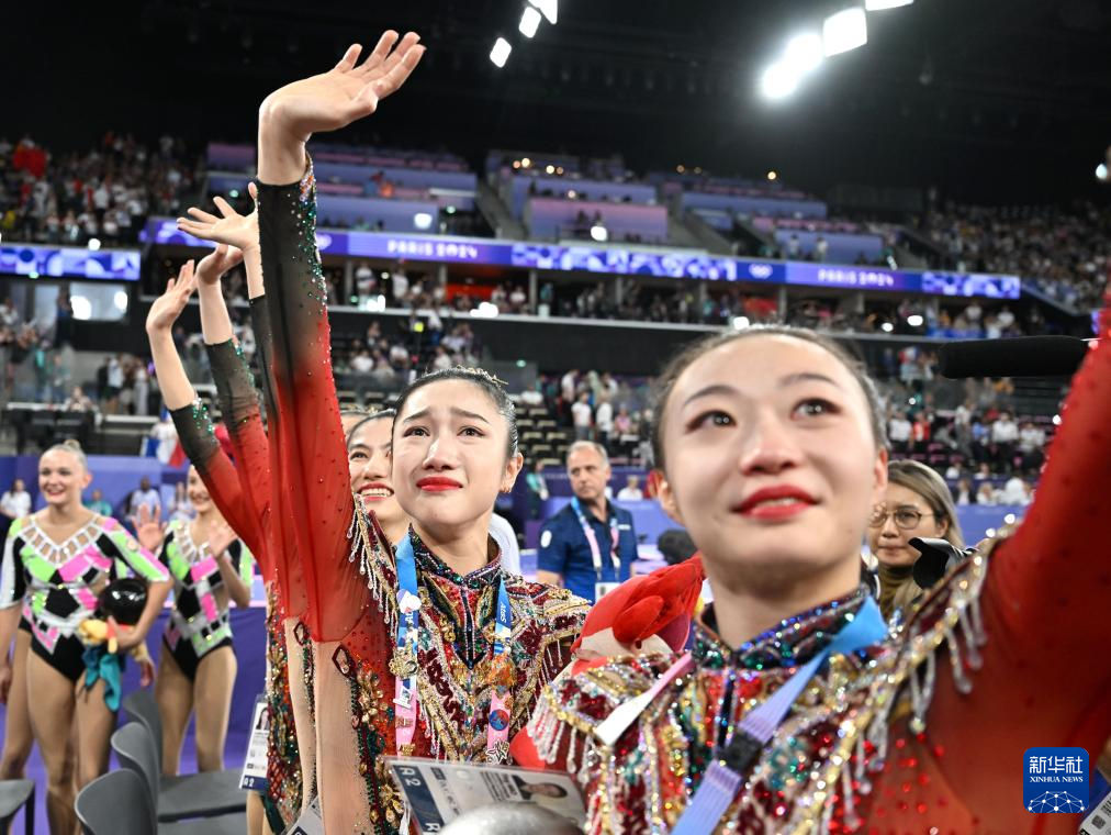 巴黎奥运会丨艺术体操——集体全能：中国队夺冠(图20)