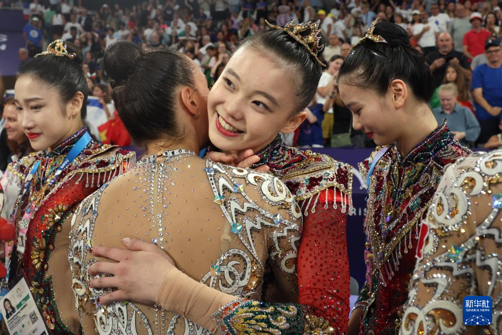 巴黎奥运会丨艺术体操——集体全能：中国队夺冠(图23)