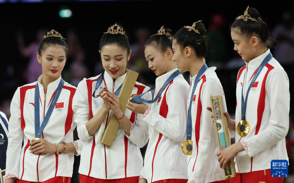 巴黎奥运会丨艺术体操——集体全能：中国队夺冠(图29)