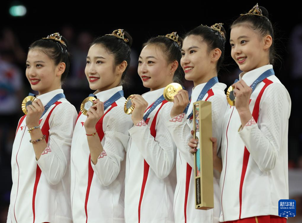 巴黎奥运会丨艺术体操——集体全能：中国队夺冠(图30)