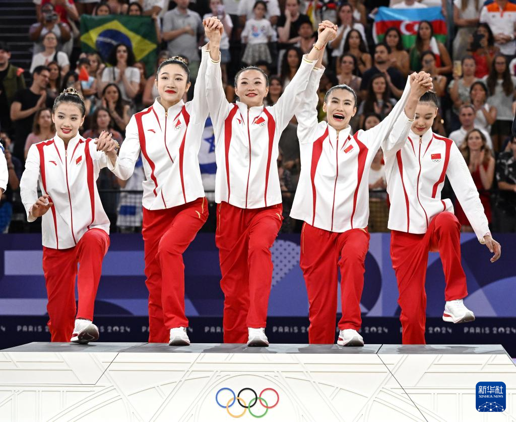 巴黎奥运会丨艺术体操——集体全能：中国队夺冠(图35)