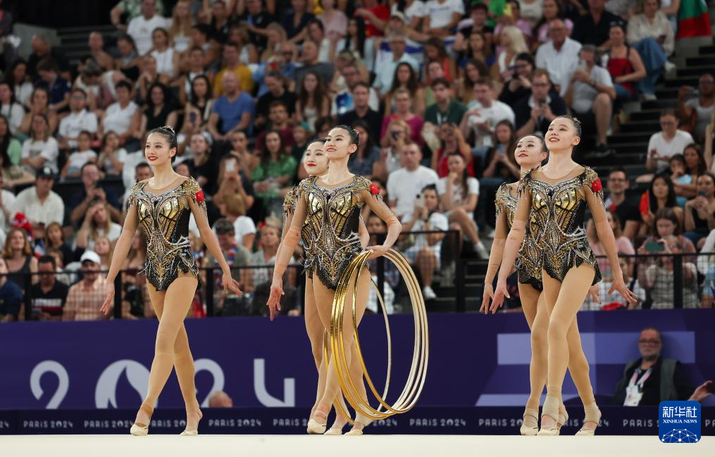 巴黎奥运会丨艺术体操——集体全能：中国队夺冠(图37)