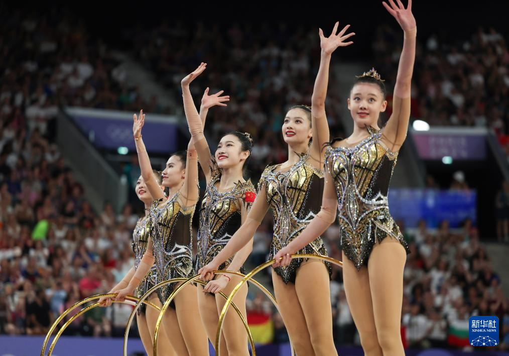 巴黎奥运会丨艺术体操——集体全能：中国队夺冠(图39)