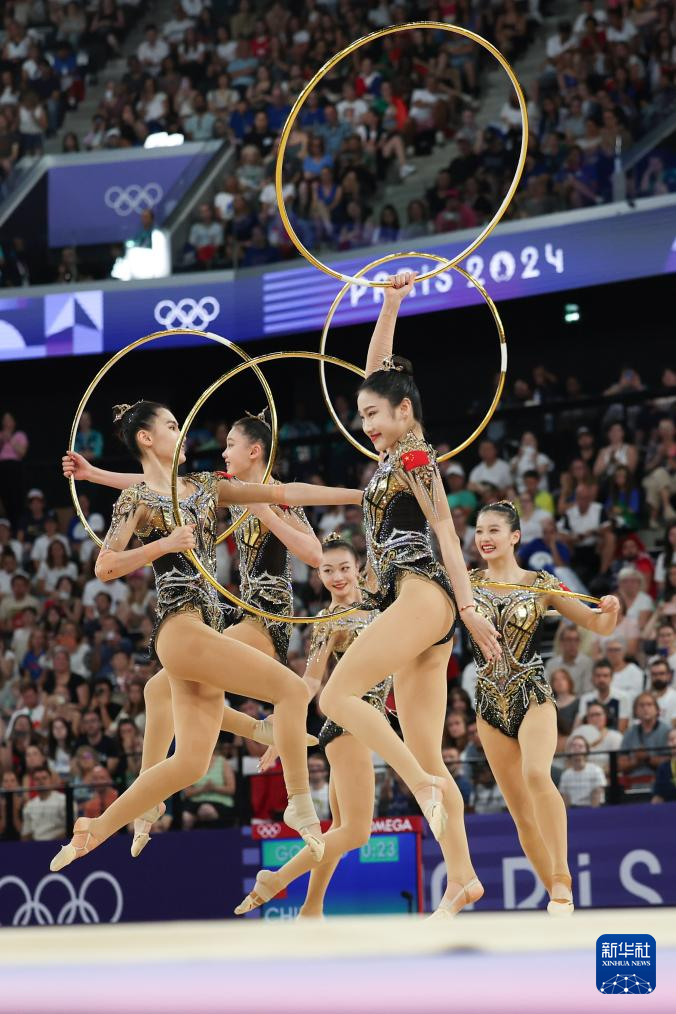巴黎奥运会丨艺术体操——集体全能：中国队夺冠(图40)