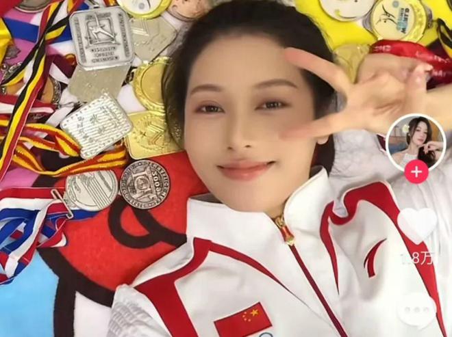 1天涨粉100万前体操冠军回应跳艳完美体育舞：要让大家开心家中道具很多(图2)