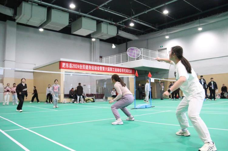 安徽肥东全民健身运动会暨第六届职工运动会开幕完美体育(图3)