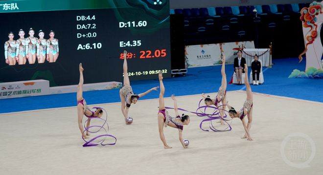 太美了！2024全国艺术体操冠军赛在渝开赛完美体育网站(图6)