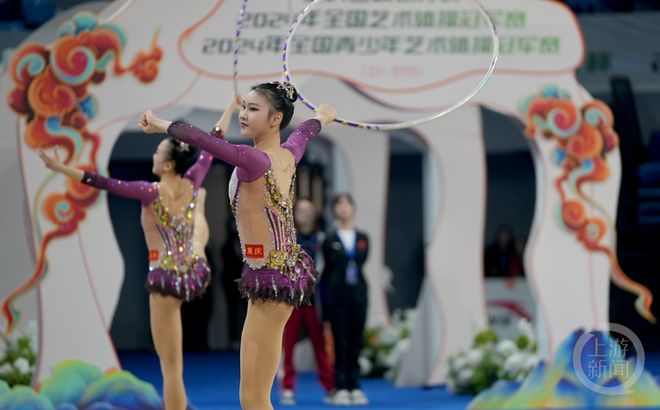 太美了！2024全国艺术体操冠军赛在渝开赛完美体育网站(图7)