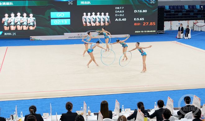 太美了！2024全国艺术体操冠军赛在渝开赛完美体育网站(图8)