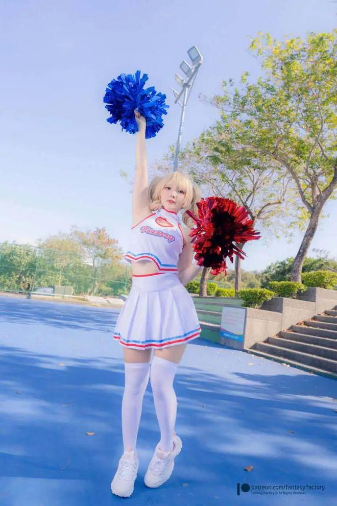 性感CO完美体育网站S：体操服啦啦队长专属！(图6)