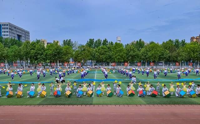 川北幼专第十一届春季田径运动会开幕(图11)