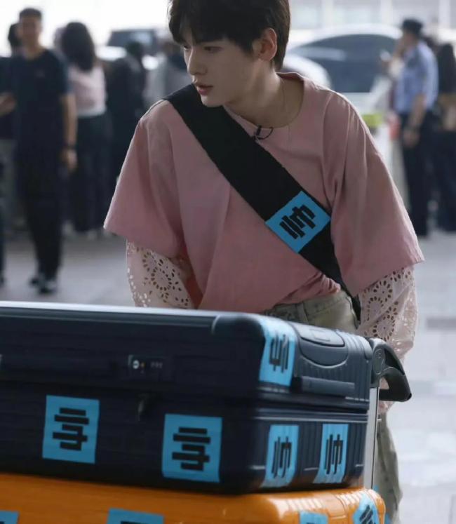 丁禹兮中餐厅厨师服造型路透扛丝瓜瓤成焦点(图2)