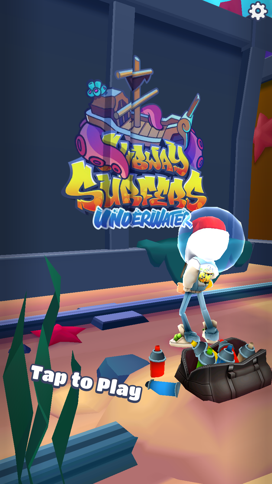 SubwaySurf（地铁跑酷海底世界版本）(图2)