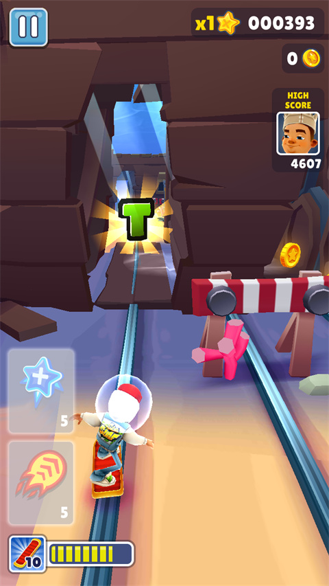 SubwaySurf（地铁跑酷海底世界版本）(图4)