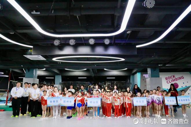 体操小小将赛场展头角！“英派斯杯”青岛市六运会体操比赛开赛(图5)