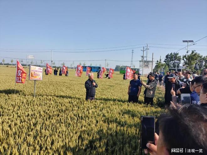 小麦新品种“豫农605”和“豫农612”观摩会在新乡成功召开(图2)