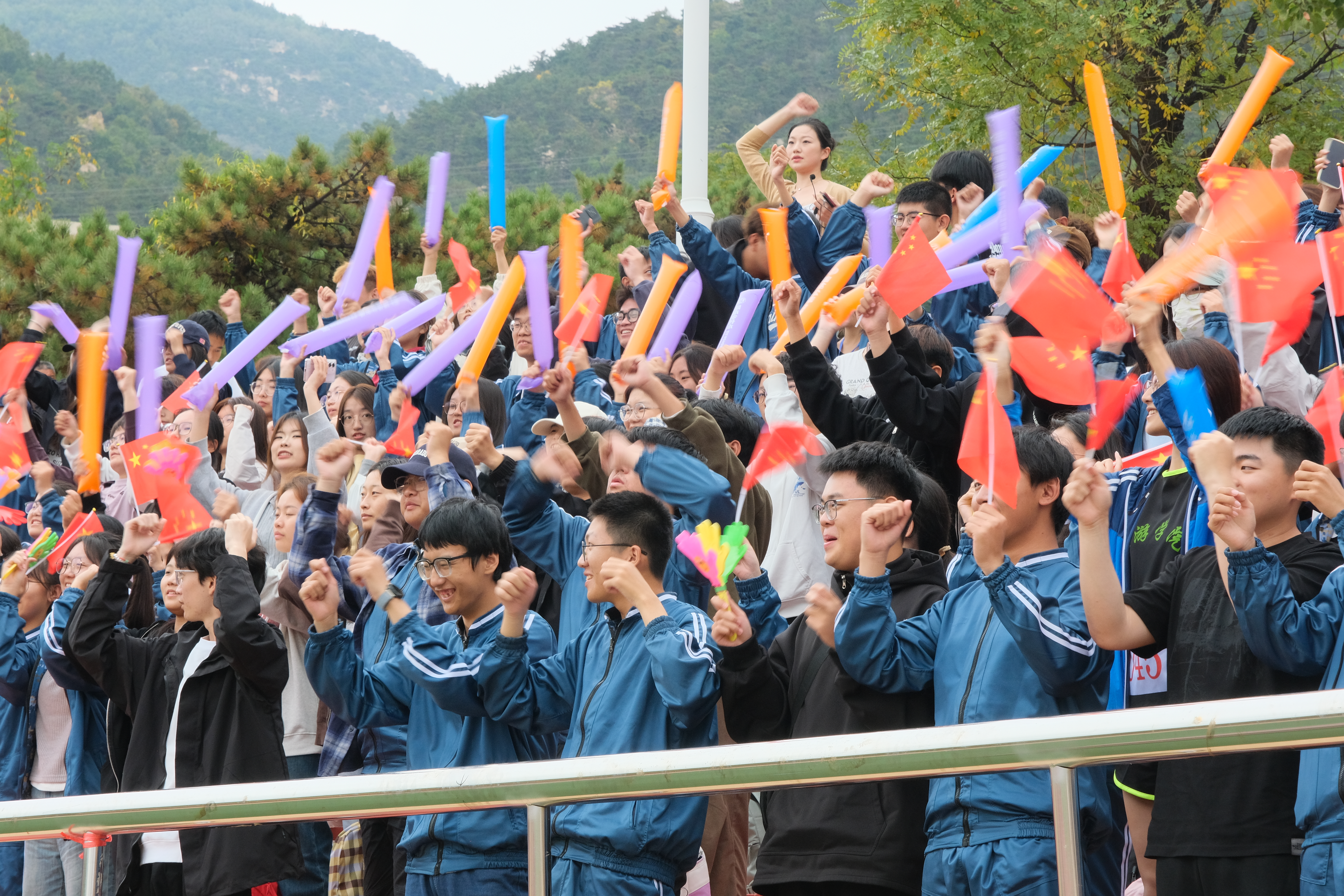 泰山学院2024年田径运动会隆重开幕(图6)