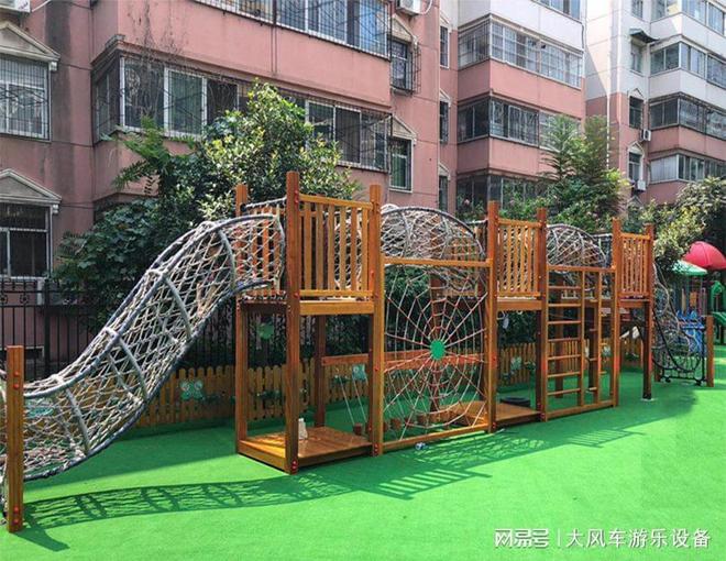 安吉游戏组合幼儿园跑酷拓展教具攀爬(图2)